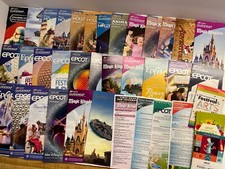 Disney World Guide Maps Lot of 53 Maps 4 Times Guides and 6 Booklets 50th 8pcs 1