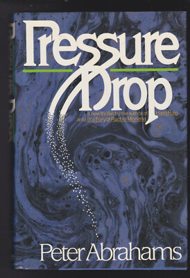 #ad #ad Pressure Drop by Peter Abrahams Hardcover 1st Ed. 1989 LN $20.00