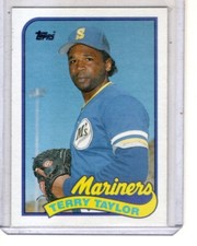 1989 Topps - Terry Taylor #597 (RC)
