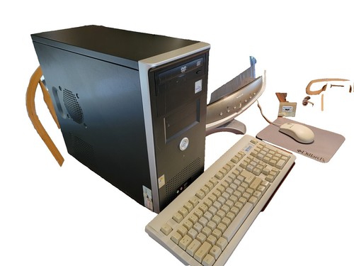 ミニPC Windows XP ESPRIMO D551/DX Core i3 250GB FAST Intel i3