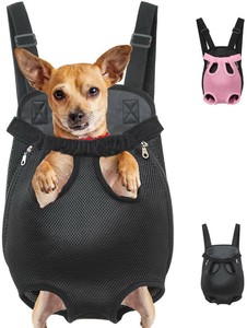 legs out pet carrier