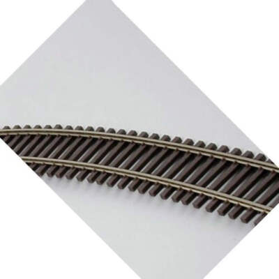 Atlas 500 Code 83 Super-Flex Brown 36'' Straight Train Track HO (10)