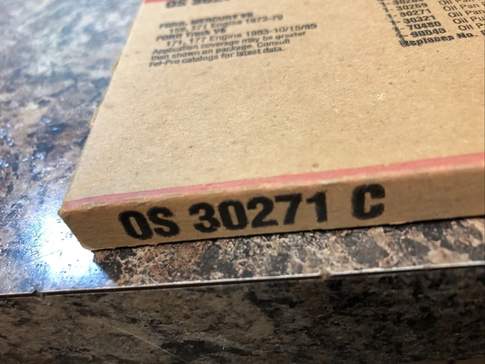 Комплект прокладок поддона масла двигателя Fel-Pro OS 30271 C! F + S! - Изображение 3 из 4