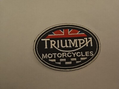 Aufnäher Patch Café Racer Triumph Motorcycles Motorradsport Tuning Biker GT Race
