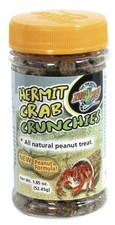 Zoo Med Hermit Crab All Natural Peanut Butter Crunchies Nutritious Tasty Treats