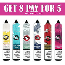 Aisu Nic Salt 10ml by ZAP! Juice 10mg/20mg E Liquid - 50VG/50PG Vape Pod Juice
