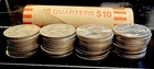 Roll of 40 Silver Washington Quarters 1934-1964 PDS 90% Silver Priced Below Melt
