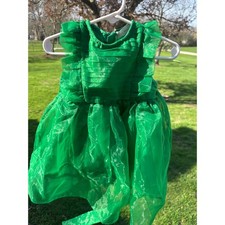 Trish Scully Child Girls 2 Emerald Elegant Whimsical Special Occasion Dress