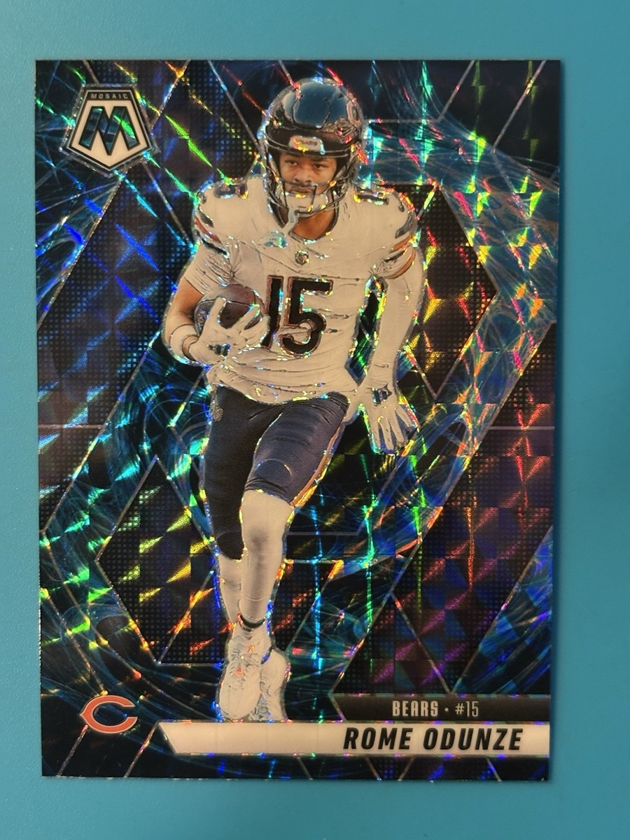 2025 Mosaic Rome Odunze Genesis SP #206 Chicago Bears CASE HIT