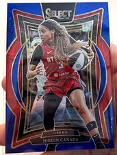 /199 Jordin Canada Panini 2025 WNBA Select Dream Concourse Blue Scope Prizm #62