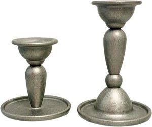 Pair of Candlesticks Collectible Metalware