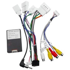 Radio 16 Pin Wiring Harness Adapter Factory Stereo Connector for Toyota Camry