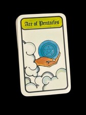 Carte de remplacement Hoi Polloi Tarot unique ACE OF PENTACLES ONLY vintage 1972