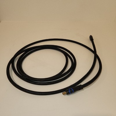 BlueRigger Braided HDMI Cable (Male to Male, Black/Blue)