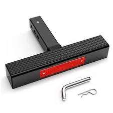  Hitch Step for 2 Inch Receiver, with Safety Hitch Step with Reflective Strips