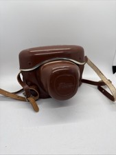 RARE EXC Vintage Ihagee Exakta Leather Case from 35 mm Varex camera A16