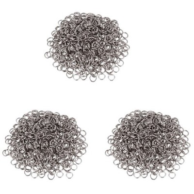1500 offene Biegeringe Edelstahl 7 mm Durchmesser Fundstücke I3R39384