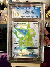 Espeon GX SV60/SV94 Hidden Fates: Shiny Vault Full Art CGC PERFECT 10 Pop 6 on eBay