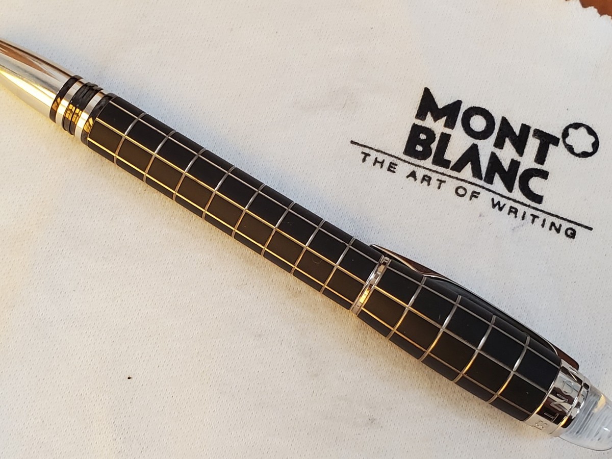 Montblanc Meisterstuck Starwalker Metal Rubber Rollerball Pen | eBay