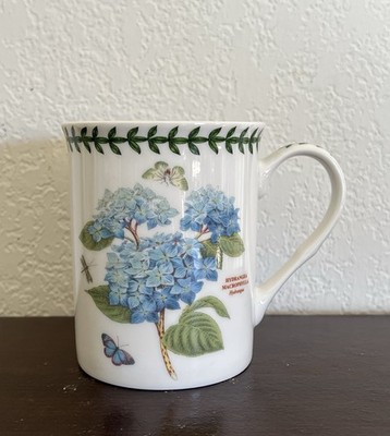 Botanic Garden Portmeirion Blue Hydrangea Macrophylla Tea Coffee Cup
