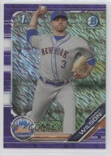 2019 Bowman Chrome Prospects Purple Shimmer Refractor Tommy Wilson #BCP-232 hg8