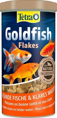 Tetra Goldfish Flakes Flockenfutter für Goldfische Kaltwasserfische 1L Dose