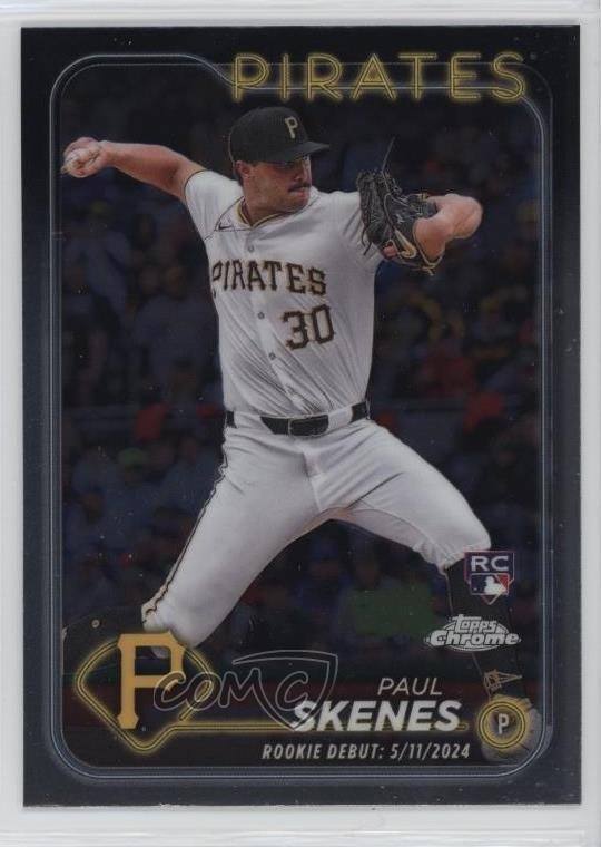 2024 Topps Chrome Update Rookie Debut Paul Skenes #USC27 Rookie RC