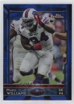 2015 Topps Chrome Blue Refractor 11/199 Mario Williams #33 0h6x