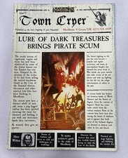 Mordheim town  Cryer Magazine Lure Of Dark Treasures Brings Pirates Issue #9