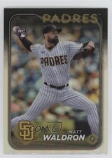 2024 Topps Series 1 Rainbow Foil Matt Waldron #162 c4h