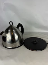 Chef's Choice GERMANY Model 685 Cordless Electric Tea Kettle w Base Dock