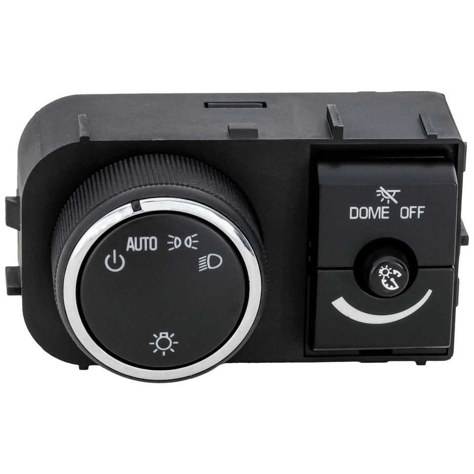 Headlight Switch For 2007-2013 Chevrolet Silverado 1500 Pin Type Black - Image 2 of 4