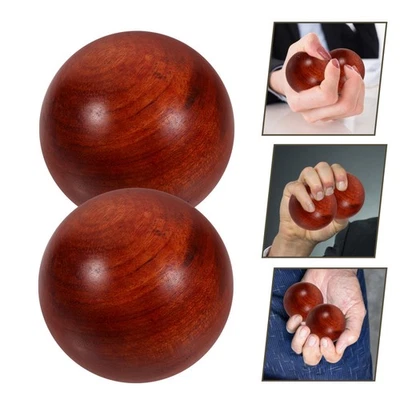  2 Pcs Hand Therapie Bälle Handtherapiebälle Gymnastikball Chinesische Für Hände - Bild 1 von 4