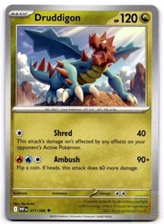 Druddigon 071/086 White Flare Uncommon