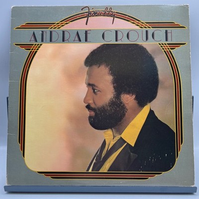 ANDRAÉ CROUCH Finally LP Light  1982 VG Gospel Modern Soul