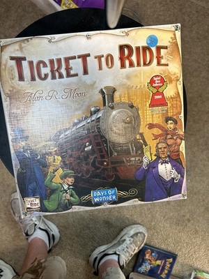 Days of Wonder Ticket To Ride Train Board Game North American Complete 