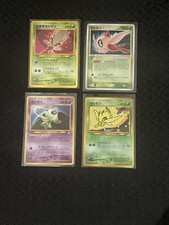 Celebi Gold Star + Shining Celebi + Celebi Neo Revelation Japanese NM Pokemon 
