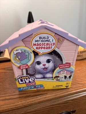 Little Live Pets Puppy's Home Mini Playset Purple Mystery Dog New