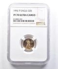 1992-P American Gold Eagle 1/10 oz Proof — photo from another recent sale