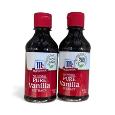 2 Pack McCormick Vanilla Extract, Pure, Gluten Free, Non-GMO, Madagascar Vanilla