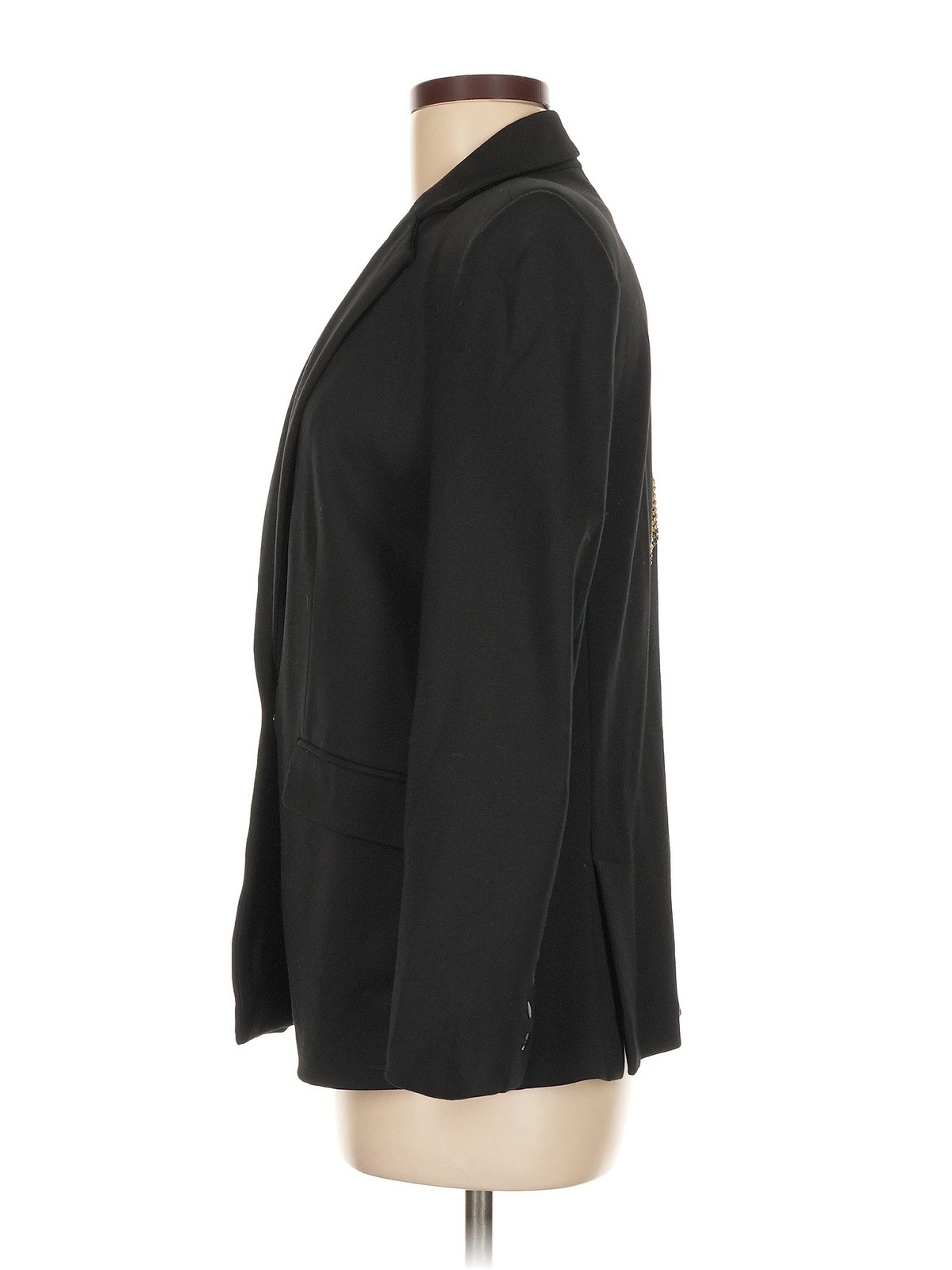 Central Park West Women Black Blazer M - image 4
