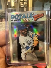 2026  Topps Heritage Maikel Garcia Refractor #84 Kansas City Royals 