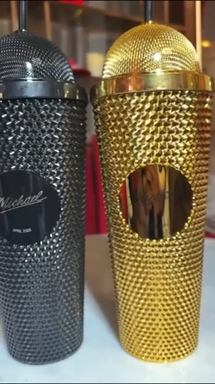 Michael Jackson 2026 Movie Microphone Cup 24oz. Brand New In hand