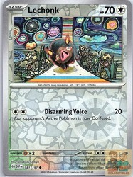 Lechonk 181/197 Reverse Holo Obsidian Flames