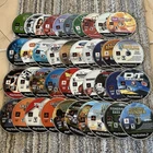 40x Video Game Lot: For PS2 ~ Disc Only No Duplicates Poker Deer Hunt racing