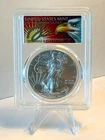 2021 PCGS MS70 Silver Eagle Type 1 First Strike, 1 of 1000. CLEVELAND