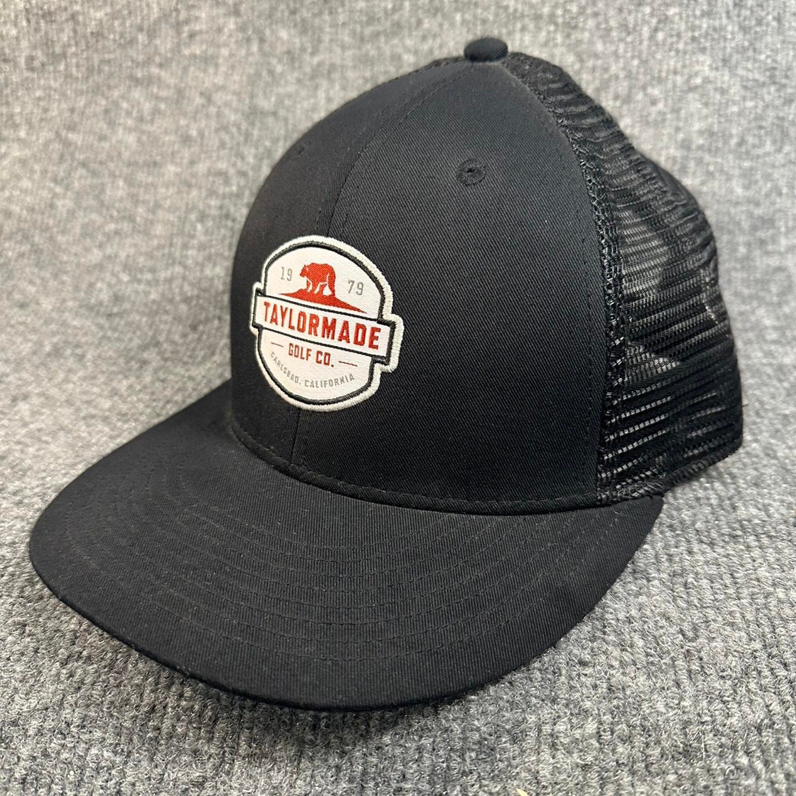 Taylormade Golf Men’s California Trucker Hat Adjustable Mesh SnapBack Cap OSFM