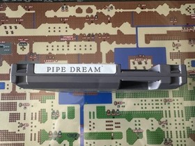NES Nintendo Pipe Dream CIB Complete w Manual Rare Poster Insert Protector