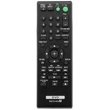 RMT-D197A Sub RMT-D197P Replacement Remote For Sony CD DVD Player DVP-SR510H