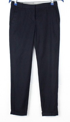 MASSIMO DUTTI Women Wool Chino Trousers Size W30 L28 (EU36 US4)